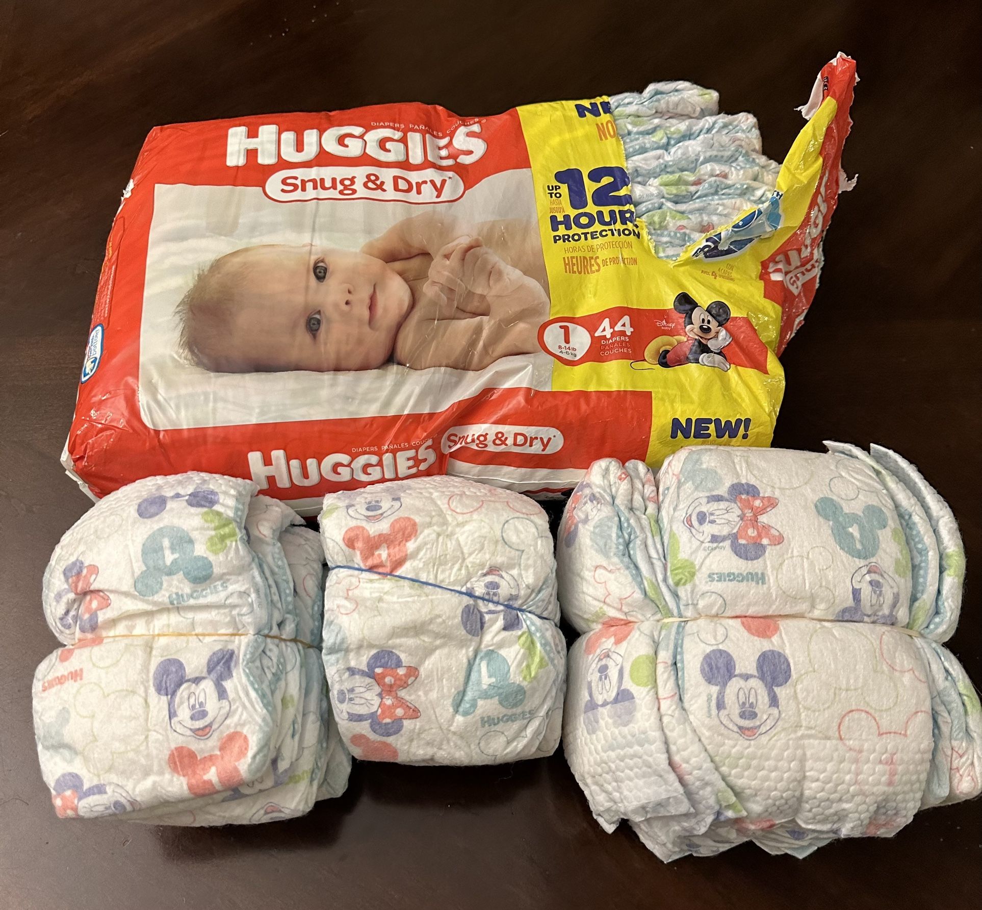 Huggies Snug & Dry Size 1 Diapers