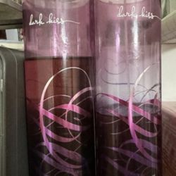 2X BATH & BODY WORKS DARK KISS FINE FRAGRANCE MIST BODY SPRAY 8oz As Pictured