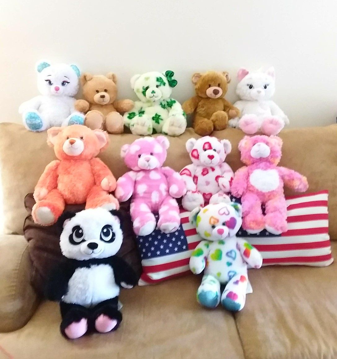 Build A Bears Stuffed Teddy Bears 10.00 Each