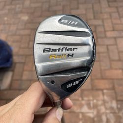 Cobra Baffler Rail H Hybrid 6 Wood In Left Handed 