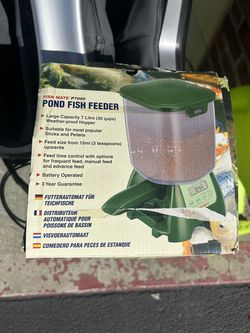 Fish Mate P7000 Pond Fish Feeder