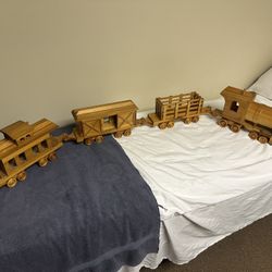 Wood 🪵 Handmade Train