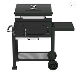 Expert Charcoal Grill Heavy Duty with Bottle Opener And Wheels