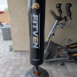 Punching Bag With Gloves 