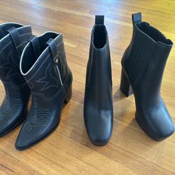 COACH Ivette and Pamela Leather Boots