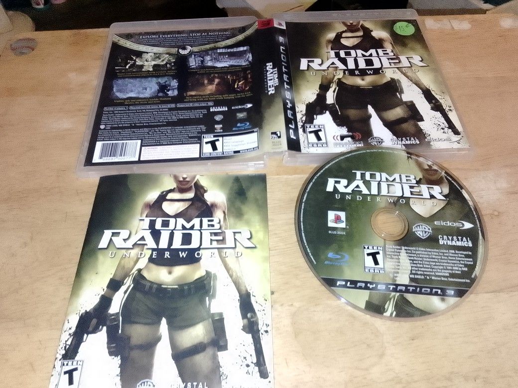 PS3 Game Tomb Raider Under World