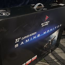 Skytech 32” Curved Gaming Monitor