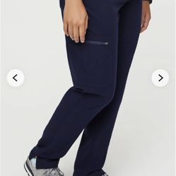 Maternity figs navy blue