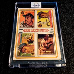 1974 Topps #2 Hank Aaron Special: BRAVES MLB) Low Grade
