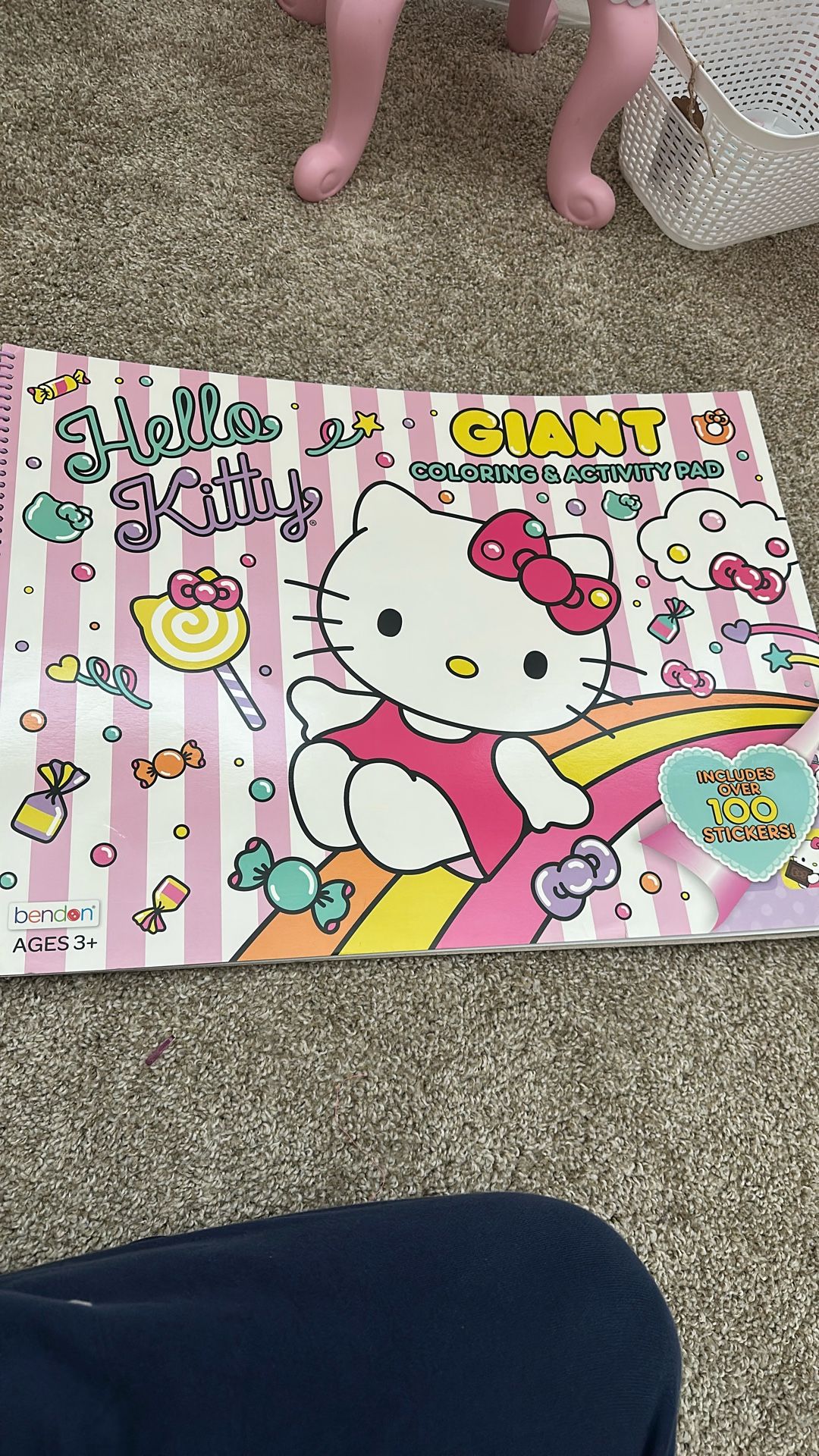 Hello Kitty Coloring Pad