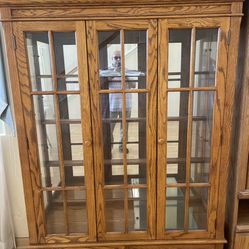 Oakwood Dining Cabinet. Best Offer.!