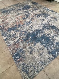 Unique pattern machine washable area rug carpet - 9x12 feet - MB132