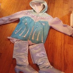 Elsa Sweatshirt And Shoes