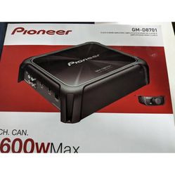 Amplifier Pioneer GM-D8701 Class D Mono Amplifier 1600W