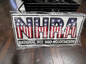 NHRA License Plate Signs