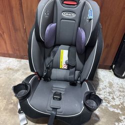 Graco SlimFit 3-in-1 Convertible Car Seat, Space Saving Design, Forward & Rear-Facing, Highback Booster Option 