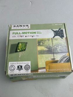 Sanus Accents Full-Motion TV Wall Mount – Model ASF110-B1 for 13”–32” TVs