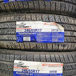245 65 17 Nuevo Set De Llantas 