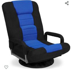 Gaming Chair, Swivels And Reclines