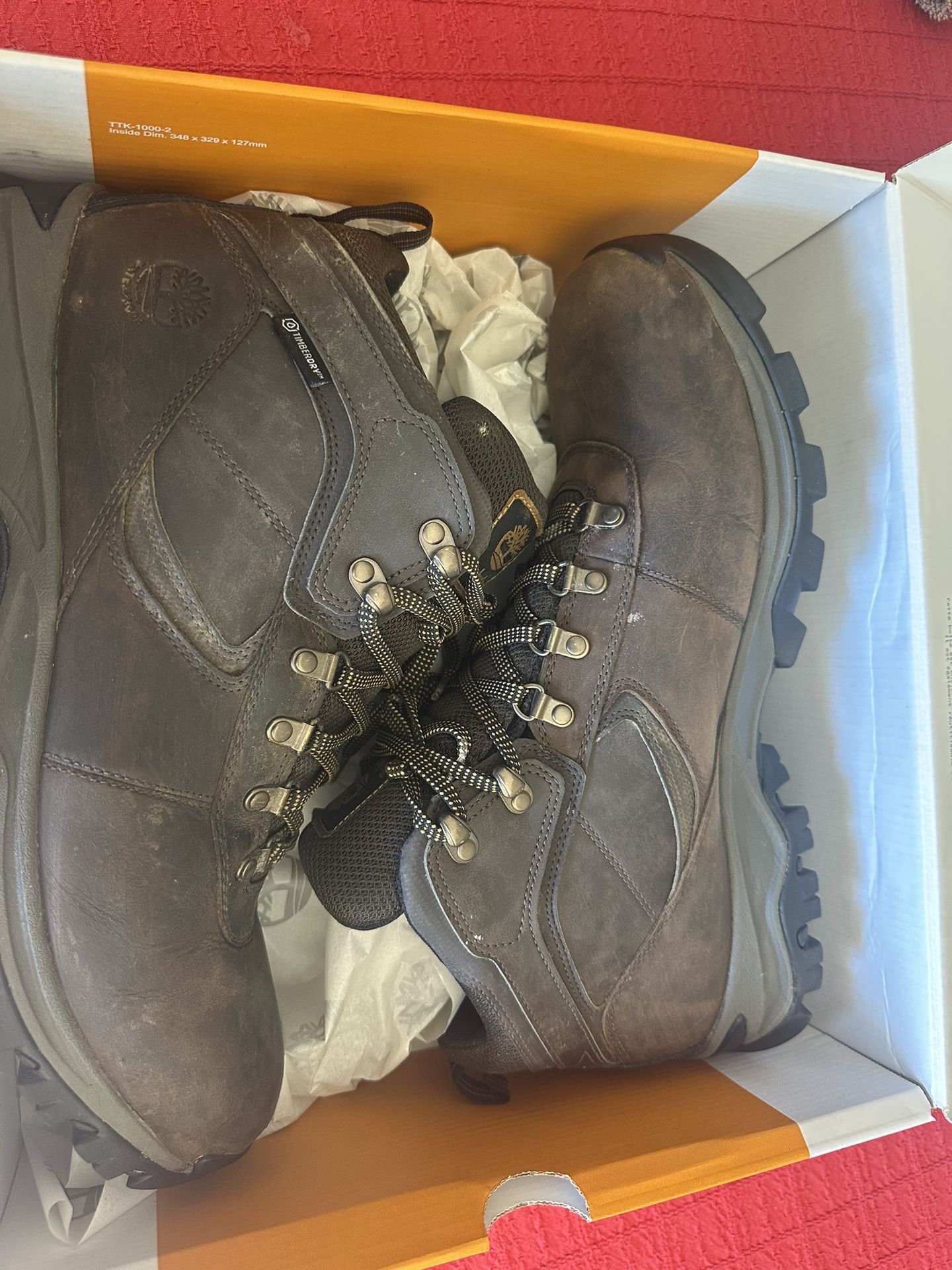 Timberland Hiking Boots Size 14