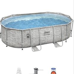 Brand New 16x10x48 swimming pool includes Filter pump and ladder.