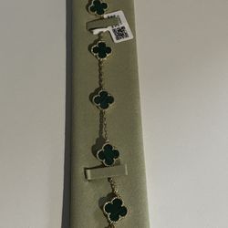 Van Cleef Bracelet Green 