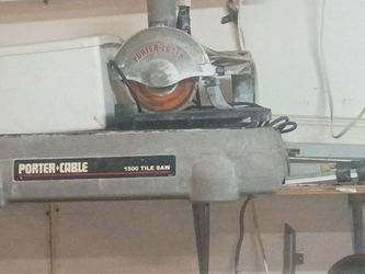 Porter Cable 1500  Wet Tile Saw