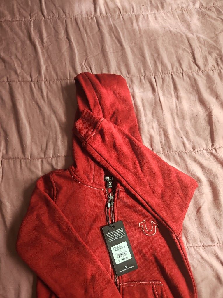 Kids True Religion Jacket Sz. Small (RED)