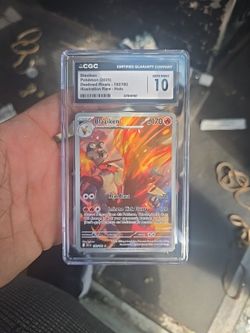 Blaziken 192/182 CGC 10 Gem Mint Pokémon Card