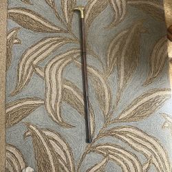 Eagle Head Cane, Three Piece Brass Eagle Head Cane Made Of Wood New In Original Packaging