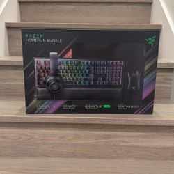 Razer Mouse, Headset, Keyboard, Pad Bundle