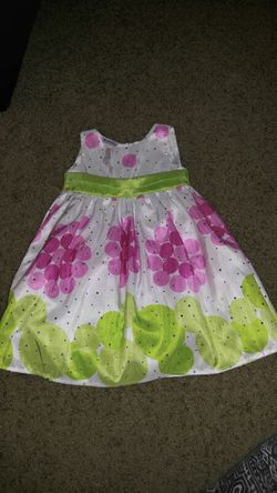 Little girls Easter dress