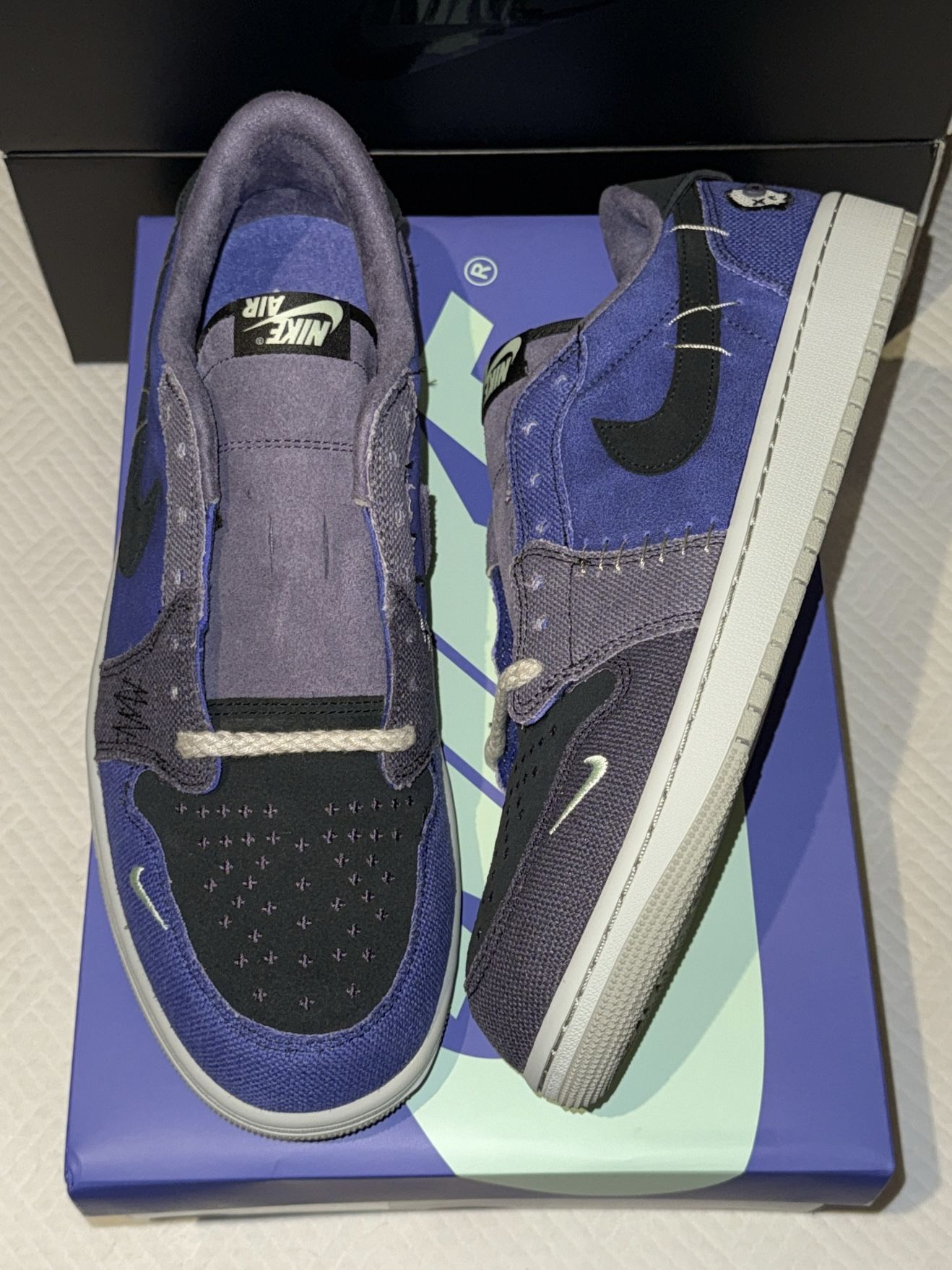 Jordan 1 Retro Low OG x Zion Williamson - Voodoo Alternate - Size 12M - 2025