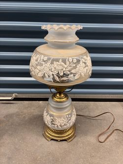 Vintage Hurricane Lamp