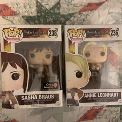 Attack On Titan: Funko Pop Lot