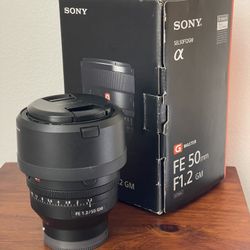 Sony 50mm F1.2 Lens 