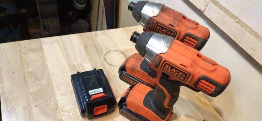 2 20v impact drivers