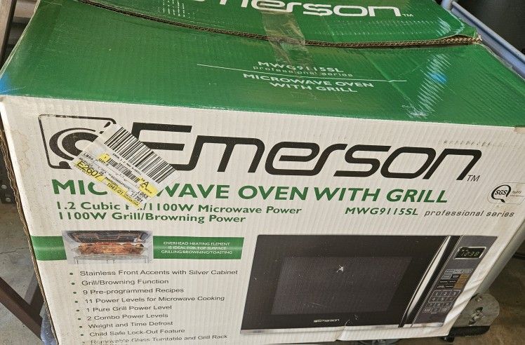 Emerson Microwave Oven With Grill