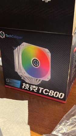 TechColqer TC800 Dual Tower CPU Cooler – Like New