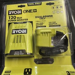 Ryobi automotive power inverter with dual USB port - $45 