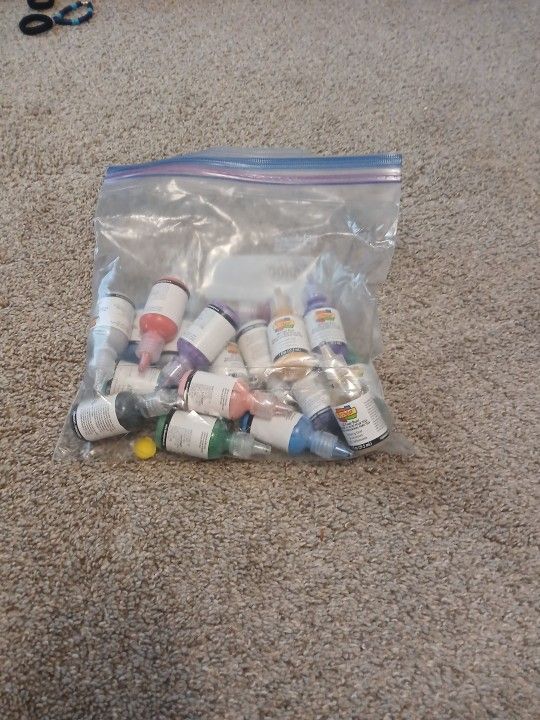 Bag of Fabric Paint