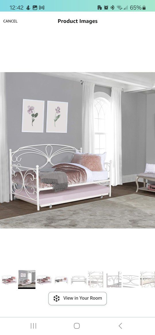 Twin Bed W Trundle 