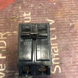 GE 2 pole 90amp Breaker
