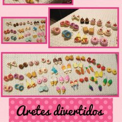 Aretes Divertidos 