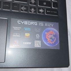 MSI Cyborg 15 A12V Gaming Laptop