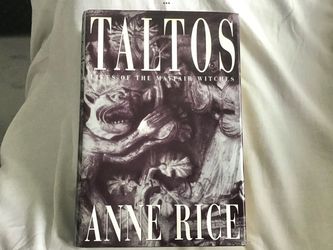 1994 Anne Rice’s Taltos The Lives of the Mayfair Witches Autographed First Edition Hardcover