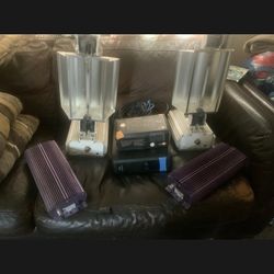 Lot Of Gravitate Pro Line Canavas Growing Equipment 