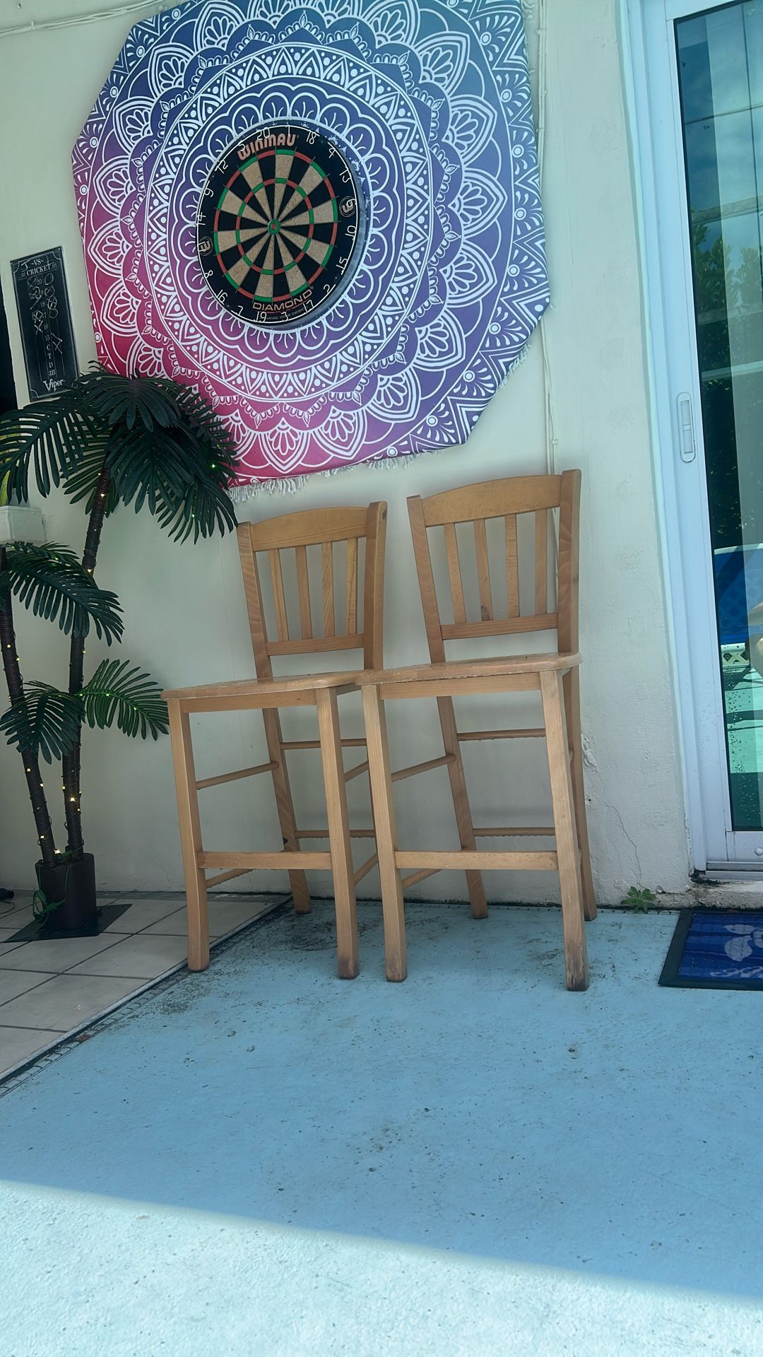Wooden Bar Stools