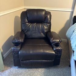 Swivel 360 Massage Recliner 