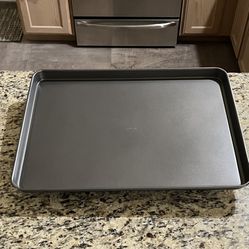 (1) w15” x 21” GoodCook Everday Nonstick Carbon Steel Baking Sheet